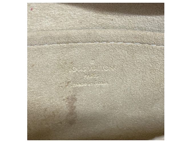 Bolso de hombro Louis Vuitton Monogram Pochette Twin GM Castaño - vista 5