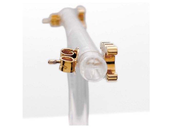 Céline CELINE Triomphe Ohrstecker aus goldfarbenem Metall Golden - Ansicht 4