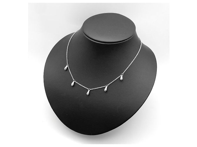 Autre Marque Collana Teardrop Garland Tiffany & Co. Argento - vista 5