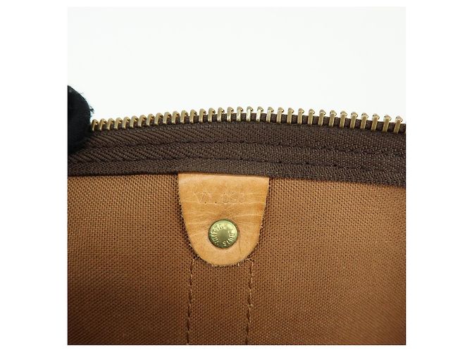 Louis Vuitton Keepall Bandouliere Monogram Canvas 55 Marrone - vista 7