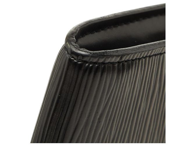 Borsa Louis Vuitton Epi Pochette Accessoires Nero - vista 5
