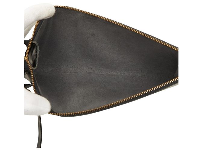 Borsa Louis Vuitton Epi Pochette Accessoires Nero - vista 6