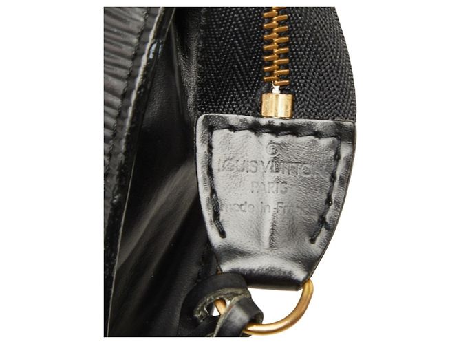 Borsa Louis Vuitton Epi Pochette Accessoires Nero - vista 8
