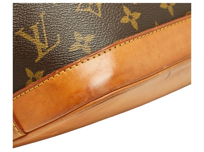 Sac à main Louis Vuitton Monogram Alma Marron - vue 5