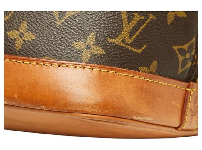 Sac à main Louis Vuitton Monogram Alma Marron - vue 6