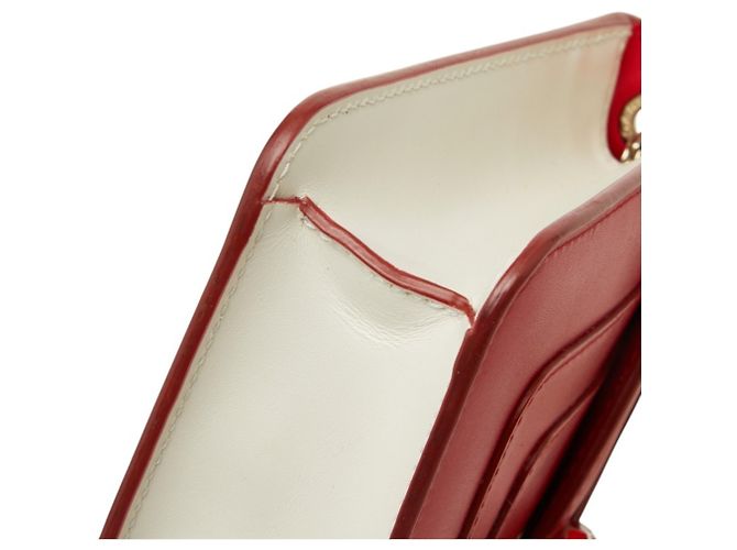 Bulgari Borsa a tracolla e spalla Bvlgari Serpenti Forever Rosso - vista 4