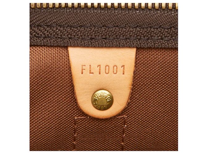 Louis Vuitton Monogram Keepall 50 Boston Tasche Braun - Ansicht 10