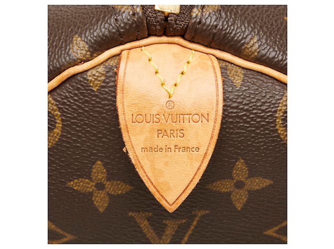 Louis Vuitton Monogram Keepall 50 Boston Tasche Braun - Ansicht 11