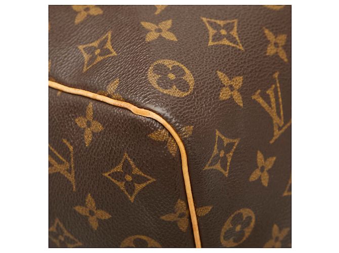 Louis Vuitton Monogram Keepall 50 Boston Tasche Braun - Ansicht 5
