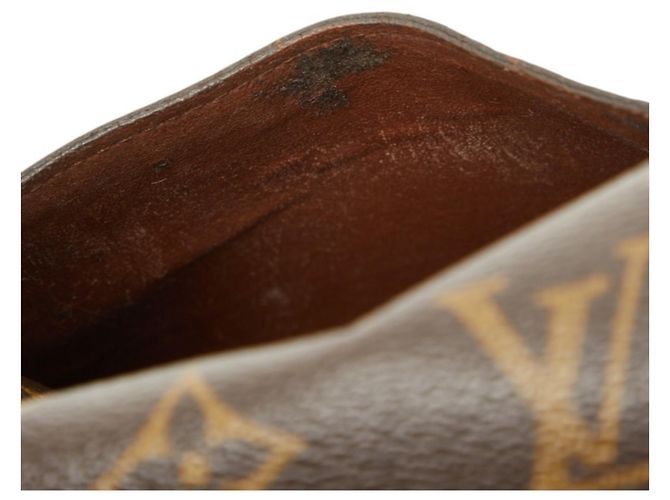 Bolso bandolera Louis Vuitton Monogram Saint Cloud MM Castaño - vista 13