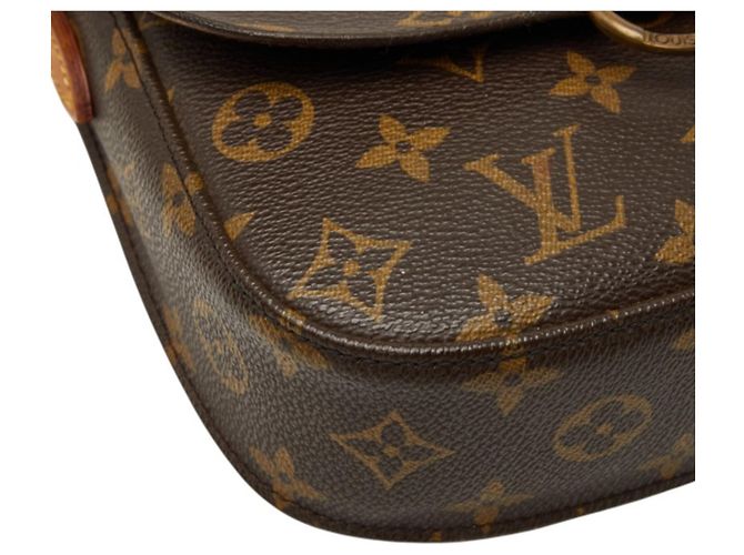 Bolso bandolera Louis Vuitton Monogram Saint Cloud MM Castaño - vista 5