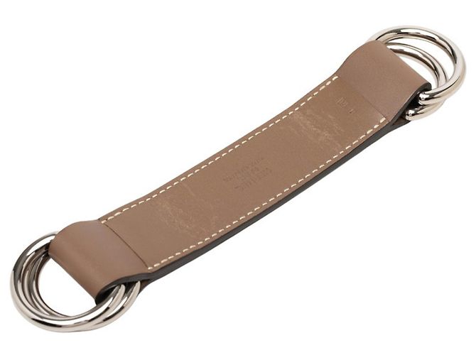 Ring Hermès Anello per cintura foulard Hermes Romance Marrone Taupe - vista 2