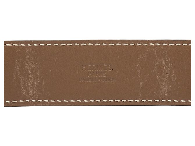 Ring Hermès Anello per cintura foulard Hermes Romance Marrone Taupe - vista 4