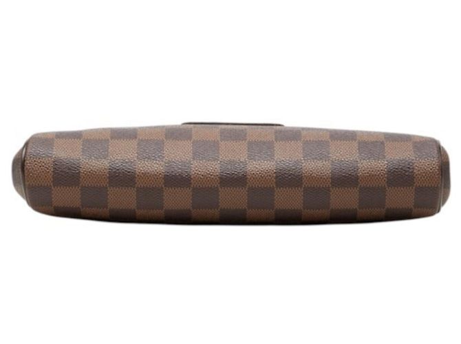 Borsa Louis Vuitton Damier Eva Chain Marrone - vista 3