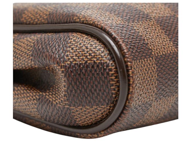 Borsa Louis Vuitton Damier Eva Chain Marrone - vista 5