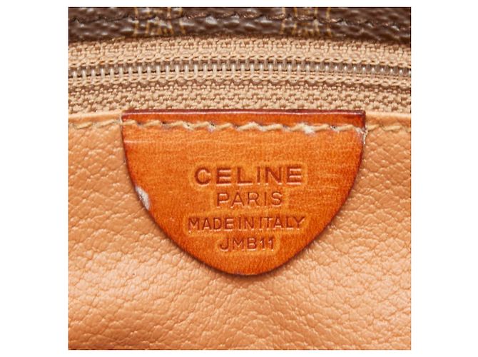 Céline Sac bandoulière Celine Macadam Marron - vue 11