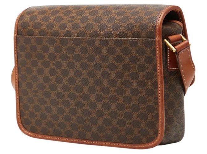 Céline Sac bandoulière Celine Macadam Marron - vue 2