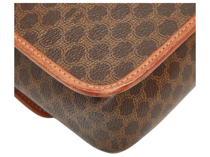 Céline Sac bandoulière Celine Macadam Marron - vue 4
