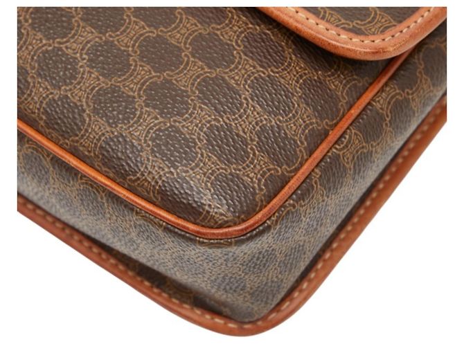 Céline Sac bandoulière Celine Macadam Marron - vue 5