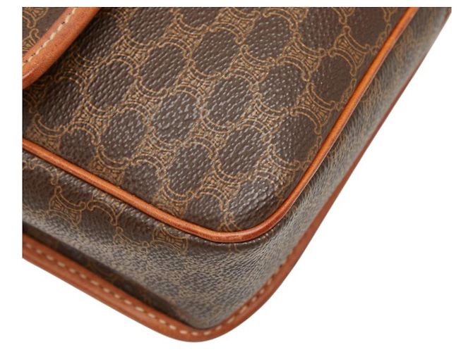 Céline Sac bandoulière Celine Macadam Marron - vue 6