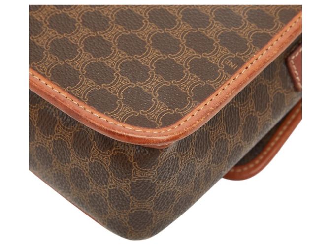 Céline Sac bandoulière Celine Macadam Marron - vue 7