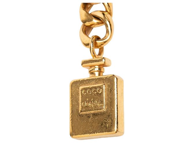 Chanel Gürtel mit goldplattierter Kette Golden - Ansicht 2