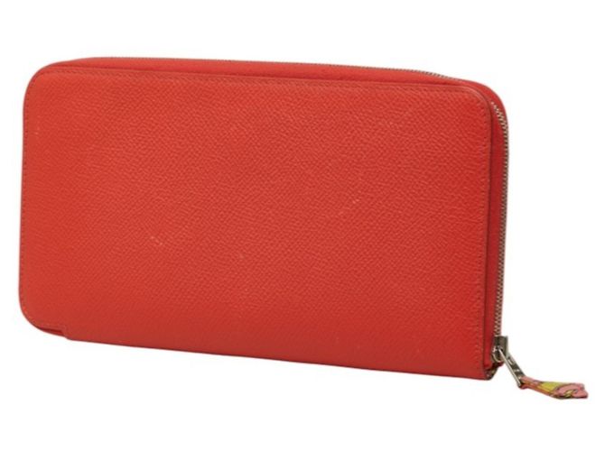 Hermès Cartera Hermes Azap Long Zipper en Rose Jaipur Rosa - vista 2