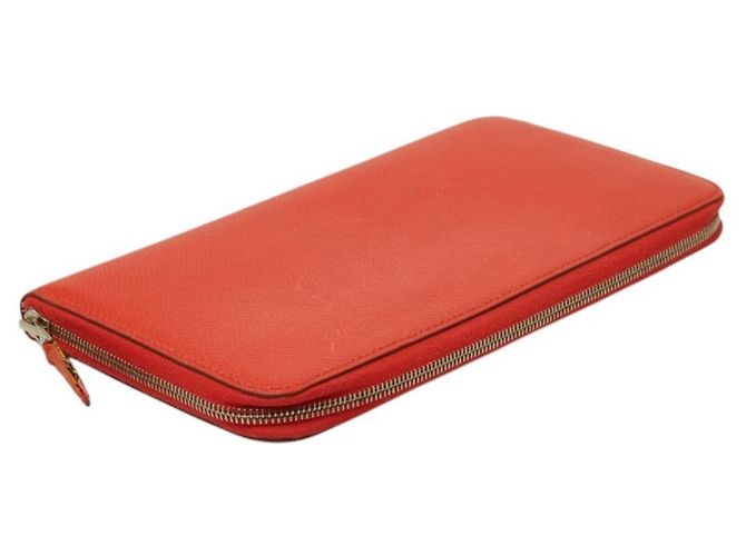 Hermès Cartera Hermes Azap Long Zipper en Rose Jaipur Rosa - vista 5