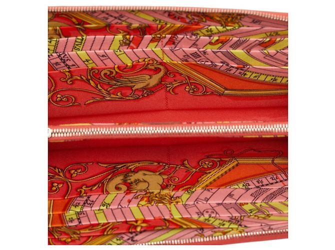 Hermès Cartera Hermes Azap Long Zipper en Rose Jaipur Rosa - vista 6