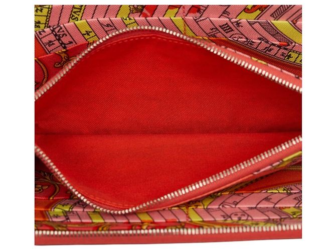 Hermès Cartera Hermes Azap Long Zipper en Rose Jaipur Rosa - vista 7