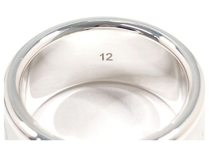 Anillo GUCCI Diagonal Interlocking G Plata - vista 4