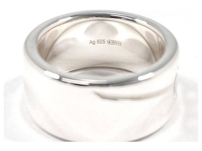 Anillo Gucci Diagonal Interlocking G Plata - vista 3