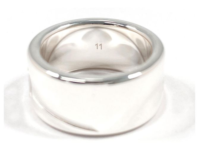 Anillo Gucci Diagonal Interlocking G Plata - vista 4