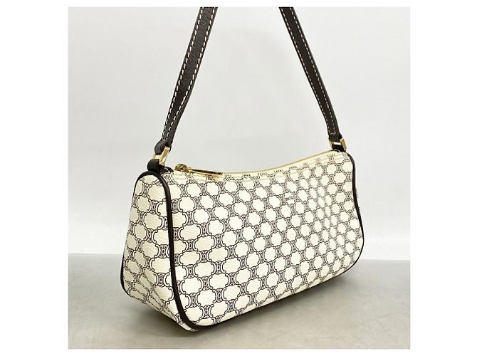 Céline Borsa Celine Macadam Bianco - vista 2