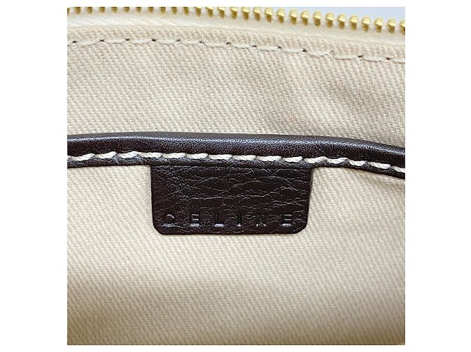 Céline Borsa Celine Macadam Bianco - vista 5