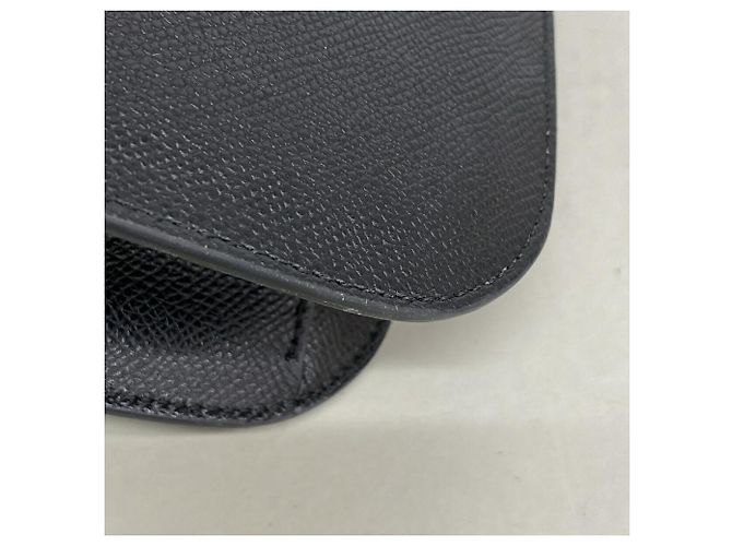 Borsa a tracolla in pelle Gancini Salvatore Ferragamo Nero - vista 6