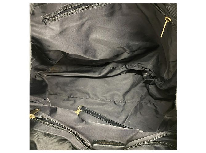Chanel New Travel Nylon Tote Bag Black - view 4
