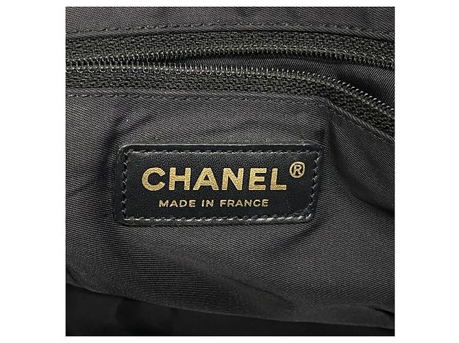 Chanel New Travel Nylon Tote Bag Black - view 5