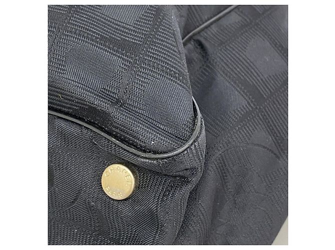 Chanel New Travel Nylon Tote Bag Black - view 6