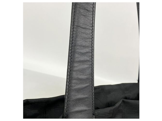 Chanel New Travel Nylon Tote Bag Black - view 8