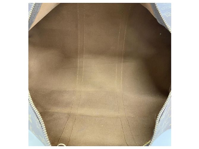 Louis Vuitton Boston Monogram Keepall Bandoulière 50 Braun - Ansicht 4