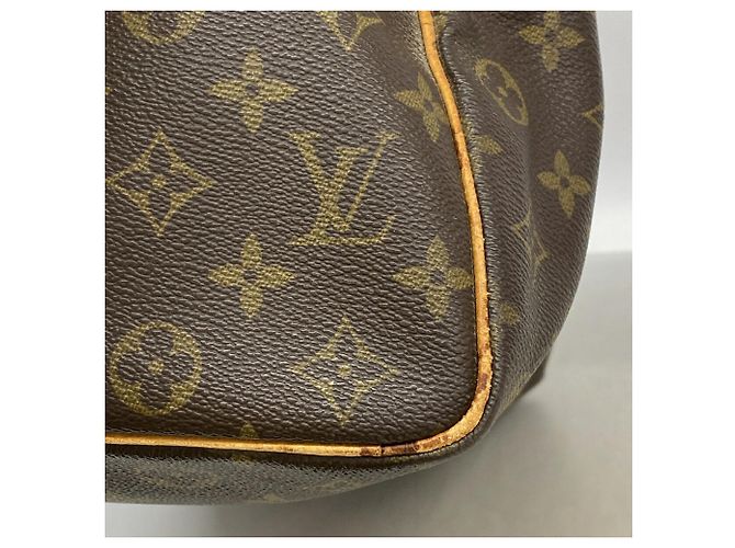 Louis Vuitton Boston Monogram Keepall Bandoulière 50 Braun - Ansicht 6