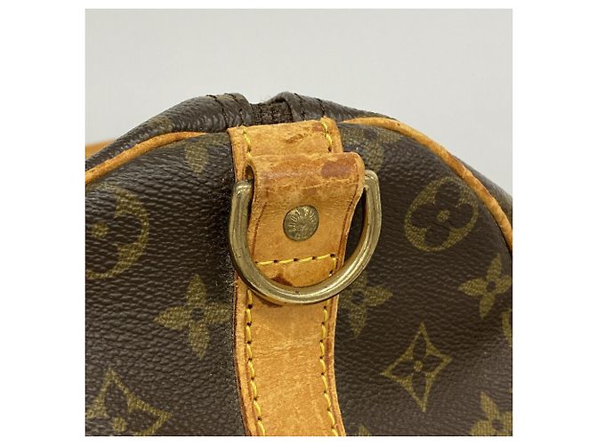 Louis Vuitton Boston Monogram Keepall Bandoulière 50 Braun - Ansicht 9
