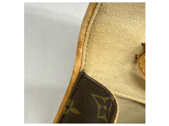 Bolsa de Ombro Louis Vuitton Monogram Pochette Twin GM Marrom - vista 7
