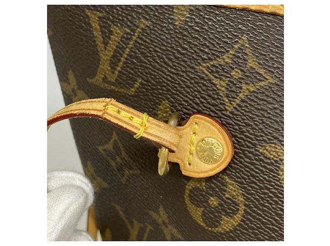 Louis Vuitton Monogram Neverfull MM Tote Bag Braun - Ansicht 10
