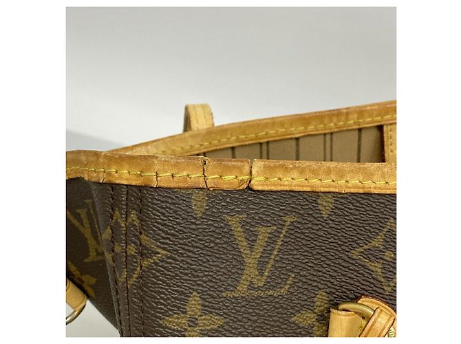 Louis Vuitton Monogram Neverfull MM Tote Bag Braun - Ansicht 7