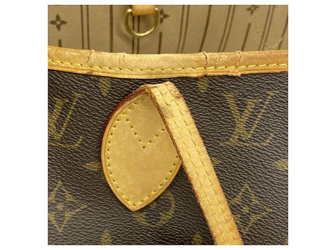 Louis Vuitton Monogram Neverfull MM Tote Bag Braun - Ansicht 9
