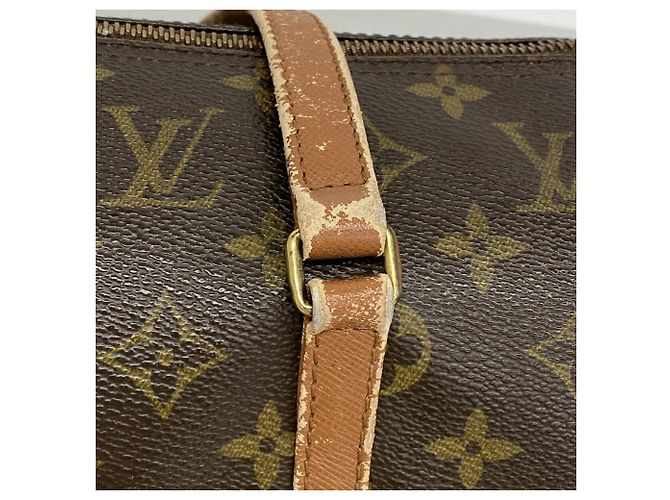 Bolso Louis Vuitton Monogram Papillon 30 Castaño - vista 8