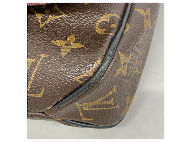 Bolso de hombro Louis Vuitton Monogram Macassar District PM Castaño - vista 6