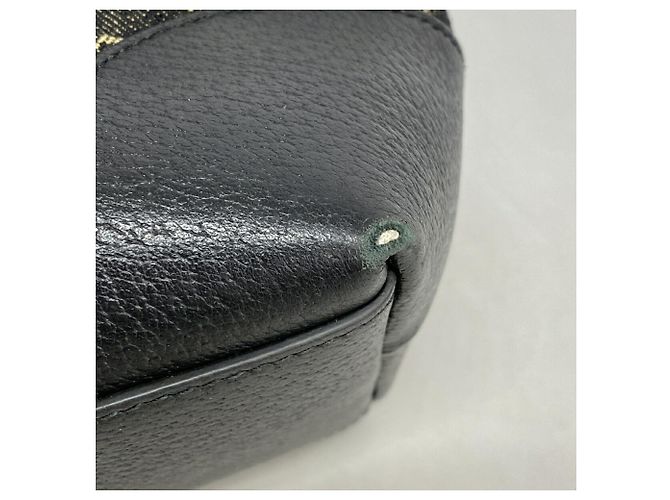 Borsa Tote Gucci GG Marmont in denim Blu navy - vista 6